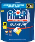 Capsules lave-vaisselle Quantum Citron(b) - Finish en promo chez Intermarché Super Castres à 1,65 €