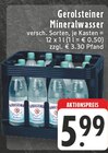 Mineralwasser Angebote von Gerolsteiner bei EDEKA Schwerte für 5,99 €