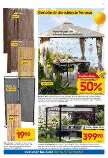 Pavillon im Rusta Prospekt "Viele Schnäppchenpreise" mit 20 Seiten (Lübeck)