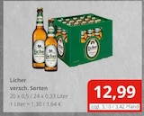 Licher im aktuellen Prospekt bei Getränkefachmarkt Rausch in Waldsolms