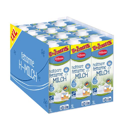 Haltbare fettarme Milch