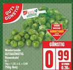 Rosenkohl von GUT&GÜNSTIG im aktuellen EDEKA Prospekt