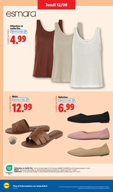 Chaussures Femme Angebote im Prospekt "Le vrai prix des bonnes choses" von Lidl Chaussures Femme Angebote im Prospekt "Le vrai prix des bonnes choses" von Lidl auf Seite 44