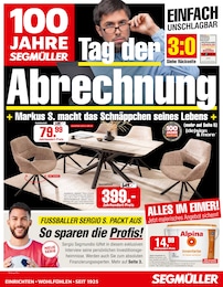 Segmüller Prospekt für Mannheim: "100 Jahre Segmüller - Tag der Abrechnung", 6 Seiten, 04.10.2025 - 18.10.2025