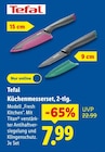 Küchenmesserset, 2-tlg. im Angebot bei Lidl in Remscheid Küchenmesserset, 2-tlg. Angebote von Tefal bei Lidl Remscheid für 7,99 €