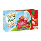 Compotes sans sucres ajoutés "Format Familial" - POM'POTES en promo chez Carrefour Market Compotes sans sucres ajoutés "Format Familial" - POM'POTES dans le catalogue Carrefour Market