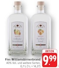 Williamsbirnenbrand Angebote von Fies bei EDEKA Pforzheim für 9,99 €