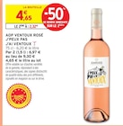 AOP Ventoux Rosé J'Peux Pas J'Ai Ventoux - Intermarché Super AOP Ventoux Rosé J'Peux Pas J'Ai Ventoux à 2,32 € dans le catalogue Intermarché Super