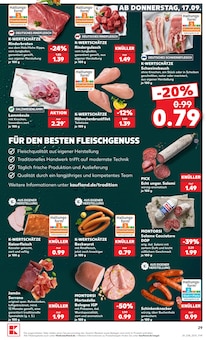 Hähnchen im Kaufland Prospekt "Hier bin ich richtig" mit 78 Seiten (Regensburg)