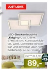 LED-Deckenleuchte "Edging" im aktuellen Möbel Inhofer Prospekt für 89,00 €