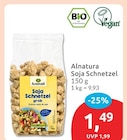 Soja Schnetzel von Alnatura für 1,49 € bei budni im Angebot Soja Schnetzel von Alnatura im aktuellen budni Prospekt