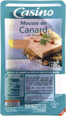 Vival Sevran - Mousse de canard au porto Promo Mousse de canard au porto dans le catalogue Vival "# Prêt à croquer des promos ?" à Sevran
