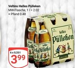 Helles Pülleken im Angebot bei GLOBUS in Neuwied Helles Pülleken Angebote von Veltins bei GLOBUS Neuwied für 3,99 €