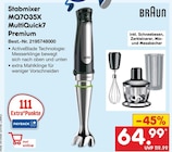 Stabmixer MQ7035X MultiQuick7 Premium von Braun im aktuellen Netto Marken-Discount Prospekt