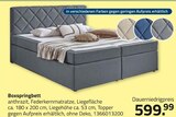 Aktuelle Boxspringbett Angebote bei ROLLER in Essen Aktuelles Boxspringbett Angebot bei ROLLER in Essen ab 599,99 €