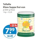 Klare Suppe frei von von Tellofix im aktuellen V-Markt Prospekt für 7,99 €