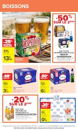 Prix et réduction Desperados dans le prospectus Carrefour en cours Offre Desperados dans le catalogue Carrefour du moment à la page 38