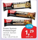 Lower Carb Bar Cookies & Cream im budni Prospekt Lower Carb Bar Cookies & Cream von Power System im aktuellen budni Prospekt für 1,29 €
