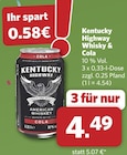 Aktuelles Whisky & Cola Angebot bei combi in Rheda-Wiedenbrück ab 4,49 €