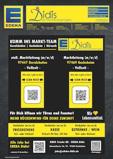 EDEKA Prospekt der Woche "Wir lieben Lebensmittel!" Seite 2, 13.10.2025 bis 18.10.2025 für Oberschwarzach Aktueller EDEKA Prospekt "Wir lieben Lebensmittel!" Seite 2 von 29 Seiten für Oberschwarzach
