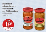 Altbayerischer Senf von Händlmaier im aktuellen V-Markt Prospekt für 1,29 €