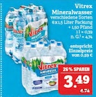 Mineralwasser Angebote von Vitrex bei Marktkauf Leipzig für 3,49 €