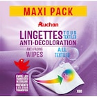 Lingettes Antidécoloration Auchan en promo chez Auchan Hypermarché Salon-de-Provence à 5,70 €