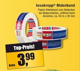 Malerband im Angebot bei Witthus Heimtex-Fachmarkt GmbH in Bremen Malerband Angebote von tesakrepp bei Witthus Heimtex-Fachmarkt GmbH Bremen für 3,99 €