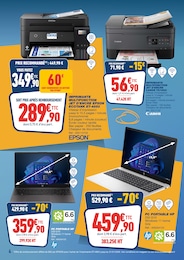 Prix et réduction Ordinateur Portable dans le prospectus Bureau Vallée en cours Offre Ordinateur Portable dans le catalogue Bureau Vallée du moment à la page 4