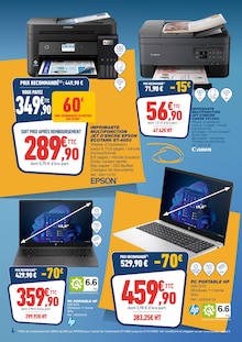 Promo Ordinateur Portable dans le catalogue Bureau Vallée du moment à la page 4