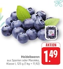 EDEKA - Heidelbeeren Angebot im Prospekt Heidelbeeren bei EDEKA im Prospekt "" für 1,49 €