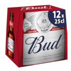 Bière blonde - BUD en promo chez Carrefour Boulogne-Billancourt à 8,60 €