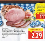 Original Krustenbraten von Steinhaus für 1,11 € bei E center im Angebot Original Krustenbraten von Steinhaus im aktuellen E center Prospekt