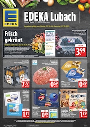 EDEKA Prospekt für Eckartsberg mit 28 Seiten EDEKA Prospekt für Eckartsberg: "Wir lieben Lebensmittel!", 28 Seiten, 20.10.2025 - 25.10.2025