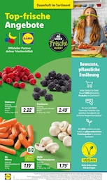 Lidl Himbeeren im Prospekt 