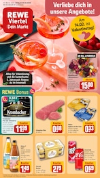 REWE Prospekt "Dein Markt" für Borchen, 26 Seiten, 09.02.2026 - 14.02.2026