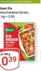 Fix im Angebot bei GLOBUS in Krefeld Fix Angebote von Knorr bei GLOBUS Krefeld für 0,39 €