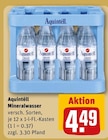 Mineralwasser von Aquintell im aktuellen REWE Prospekt für 4,49 €