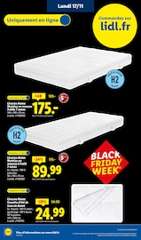 Matelas Angebote im Prospekt "LES SEMAINES CASHBACK" von Lidl Matelas Angebote im Prospekt "LES SEMAINES CASHBACK" von Lidl auf Seite 79