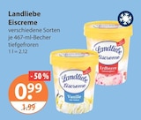 Eiscreme Vanille von Landliebe im aktuellen V-Markt Prospekt