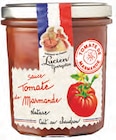 SAUCE TOMATE DE MARMANDE - LUCIEN GEORGELIN en promo chez Auchan Hypermarché Orléans à 1,95 €