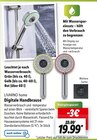 Digitale Handbrause von Livarno Home für 19,99 € bei Lidl im Angebot Digitale Handbrause von Livarno Home im aktuellen Lidl Prospekt