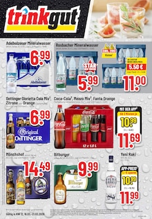 Bitburger im aktuellen Trinkgut Prospekt (Rüsselsheim) Bitburger im Trinkgut Prospekt "Aktuelle Angebote" mit 8 Seiten (Rüsselsheim)