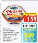 Obazda von Alpenhain für 1,49 € bei E center im Angebot Obazda von Alpenhain im aktuellen E center Prospekt