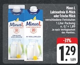 Laktosefreie H-Milch im Angebot bei EDEKA in Freital Laktosefreie H-Milch Angebote von Minus L bei EDEKA Freital für 1,29 €