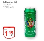 Aktuelle Bier Angebote bei GLOBUS in Mannheim Aktuelles Hell Angebot bei GLOBUS in Mannheim ab 1,49 €