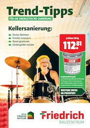 Friedrich Bauzentrum Prospekt: "Trend-Tipps für die energetische Sanierung", 13 Seiten, 30.04.2026 - 09.05.2026
