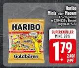 Minis im Angebot bei EDEKA in Memmingen Minis Angebote von Haribo bei EDEKA Memmingen für 1,79 €