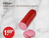 Holz im V-Markt Prospekt Göttinger im aktuellen V-Markt Prospekt für 1,69 €