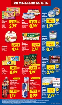 Sahne Angebot im aktuellen Lidl Prospekt auf Seite 9